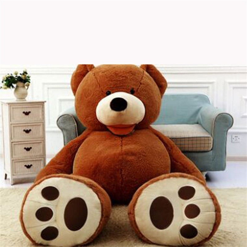 Giant Teddy Bear Plush Toy Huge Soft Toys Leather Shell Naash