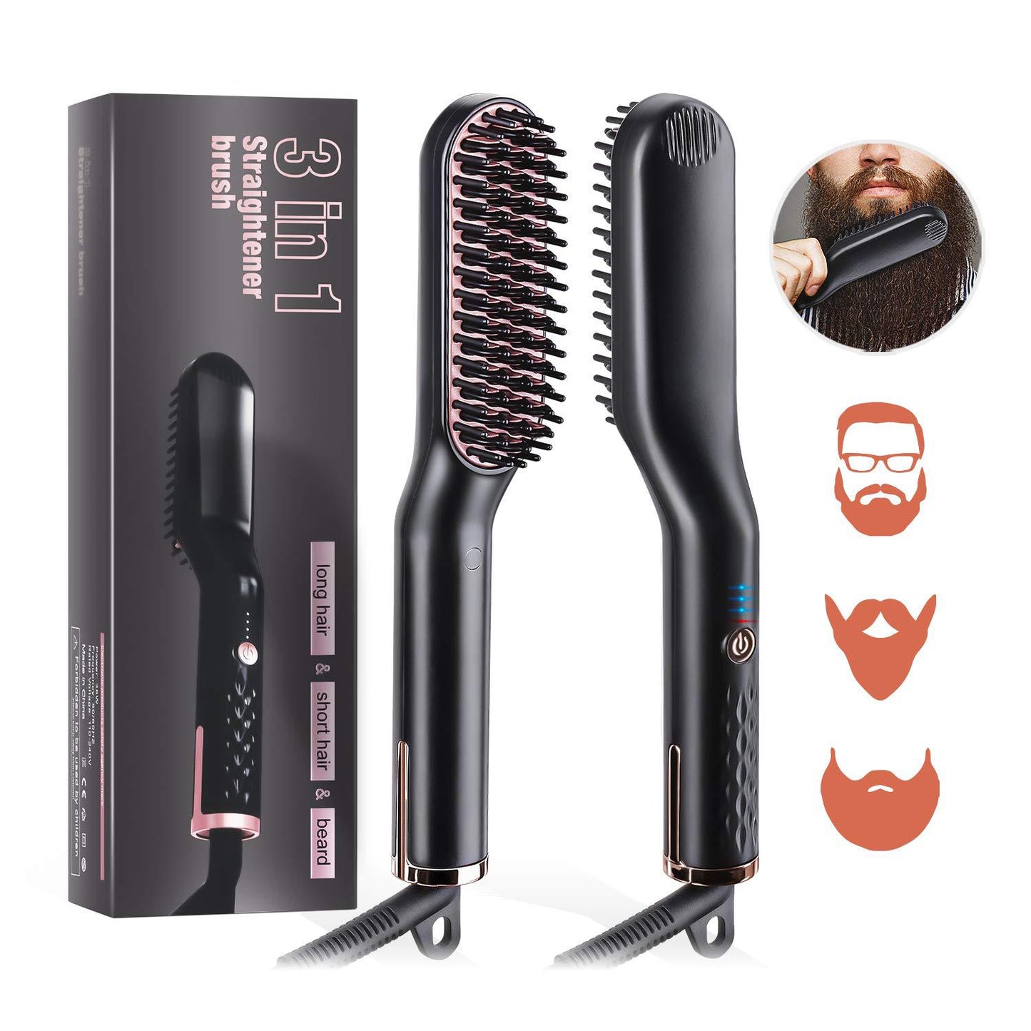 Hair Styling Comb Hair Straightener Comb Hair Straightener Naash