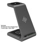 3 In 1 Fast Charging Station Wireless Charger Stand Wireless Quick Charge Dock For Phone Holder Naash