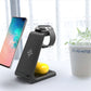 3 In 1 Fast Charging Station Wireless Charger Stand Wireless Quick Charge Dock For Phone Holder Naash