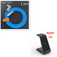 3 In 1 Fast Charging Station Wireless Charger Stand Wireless Quick Charge Dock For Phone Holder Naash