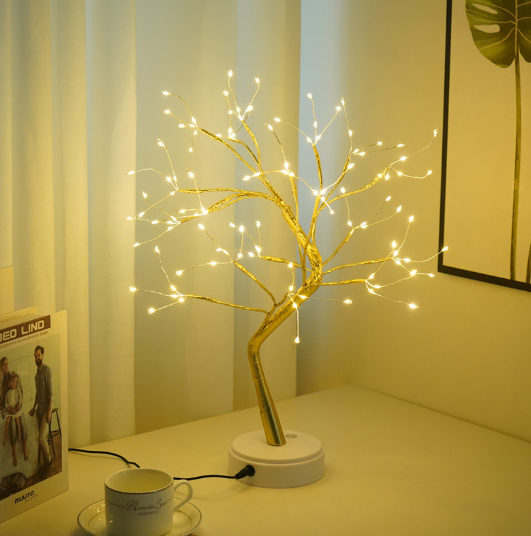 Led Copper Wire Light Bedroom Light Gift Naash